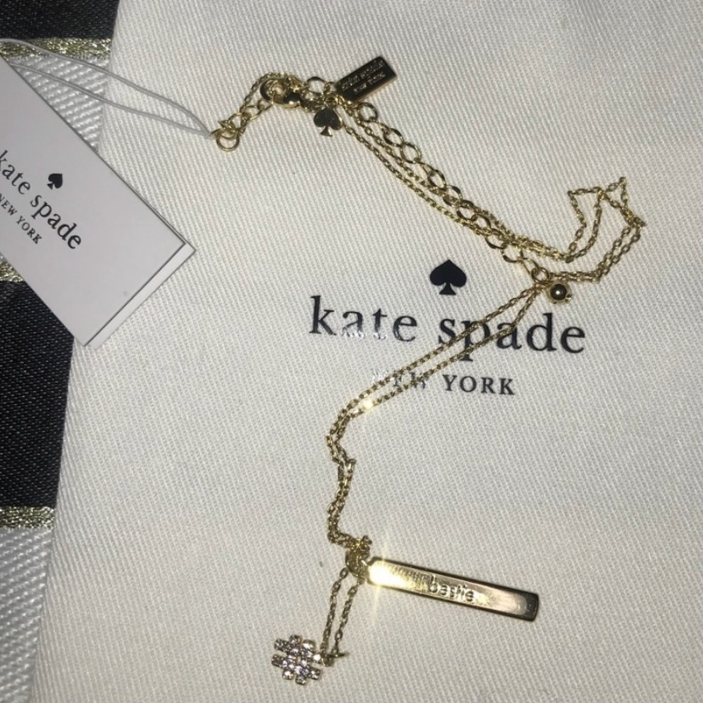 Kate Spade #Bestie Set Necklace And Bracelet